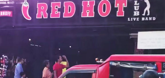 Patong nightclub Red Hot in Phuket