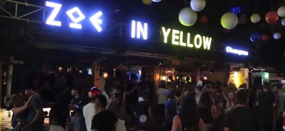 Zoe in Yellow - Chiang Mai Night Club